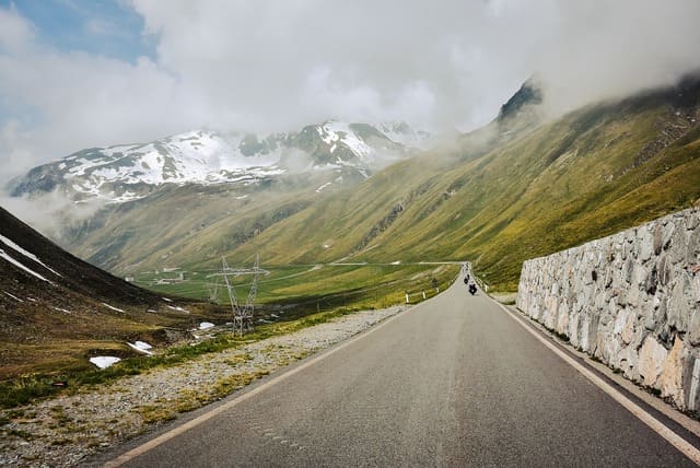 Avoid traffic in the Alps